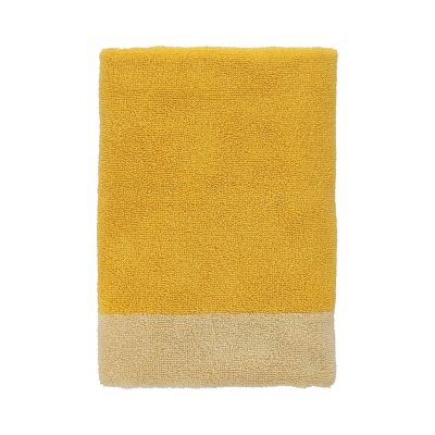 Bath towel 70x140cm sunny yellow Pixie - set/2