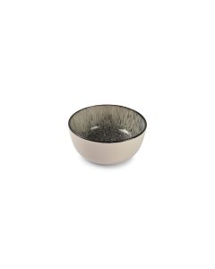 Schale 14,5xH6,5cm Schwarz Gravel – 2er-Set  