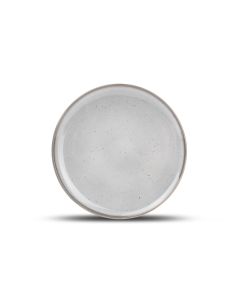 Plate 19,5cm grey Freckles