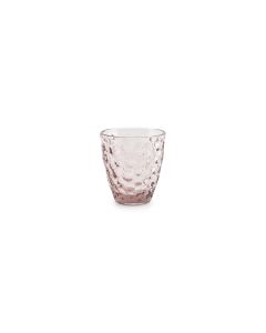 Glas 22cl pink Bubble - Set/4