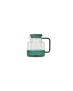 Théière 95cl avec filtre en verre vert Liv