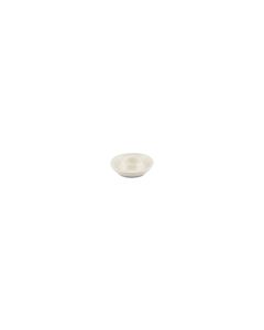 Eierdop 10,5xH2cm wit Cucina - set/4