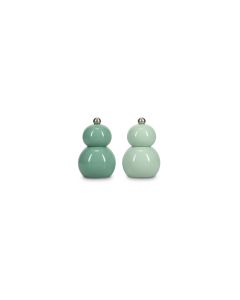 Pfeffer/Salzmühle H12cm grün Betty - Set/2