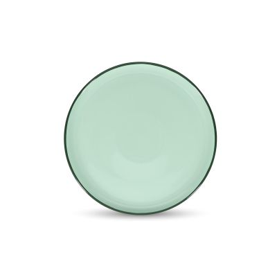 Plat bord 26xH2,5cm green Duo