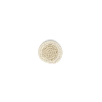 Glasonderzetter 10cm cream white Piff - Set van 4