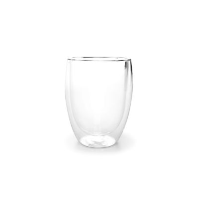 Beker 35cl dubbelwandig glas Vienna - Set van 2