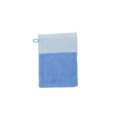 Washandje 15x21cm ocean blue Pixie - Set van 2